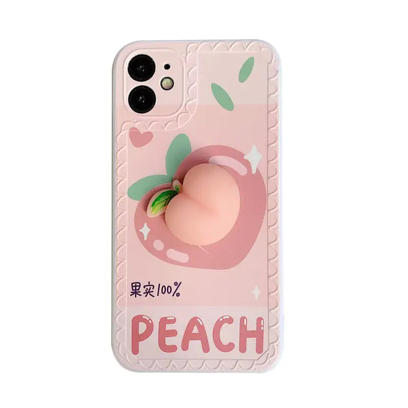 3D Pinch Peach Phone Case
