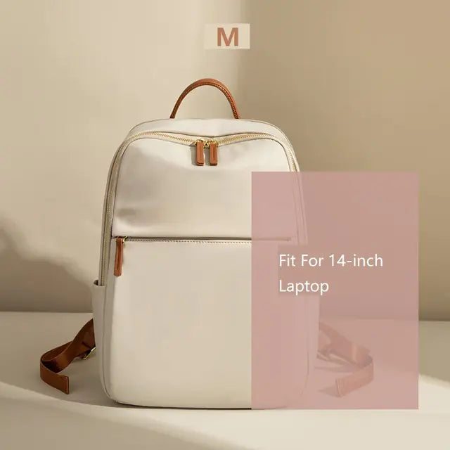 Stylish Waterproof Women's Laptop Backpack for Travel