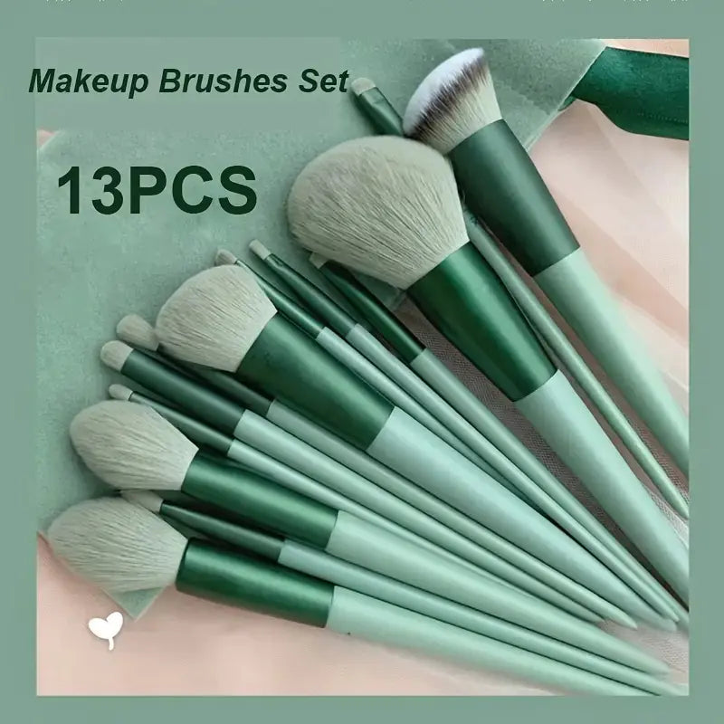 13pcs Professional Soft Makeup Brush Set for Beauty