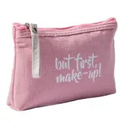Portable Women's Zippered Cosmetic Bag for Travel