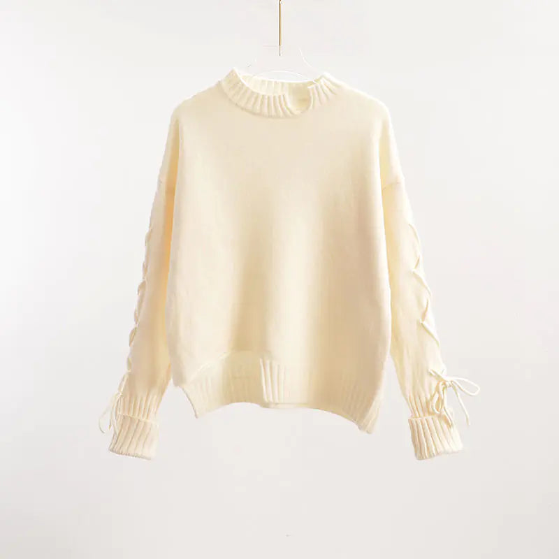 2023 Trendy Oversized Women's Knit Sweater for Fall