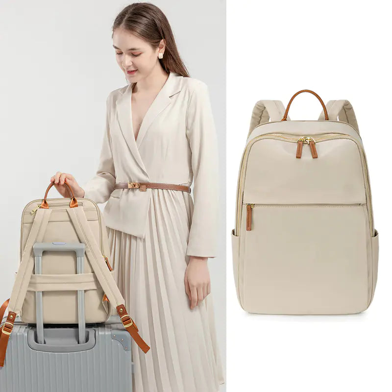 Stylish Waterproof Women's Laptop Backpack for Travel