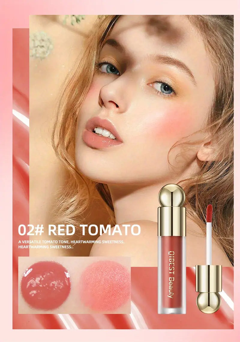 5-Color Long-Lasting Liquid Blush with Hydration