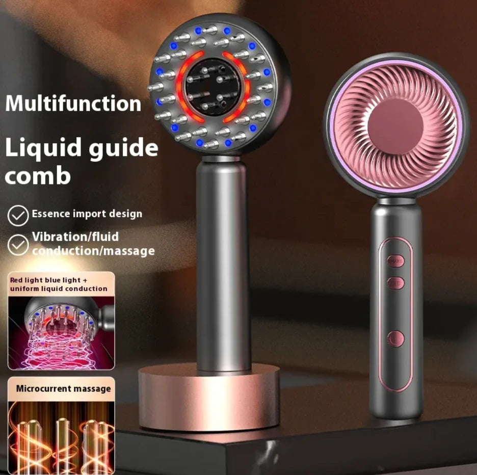 Electric Scalp Massager & Hair Care Comb