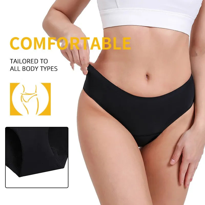 Seamless Four Layers Water Absorbent Underwear