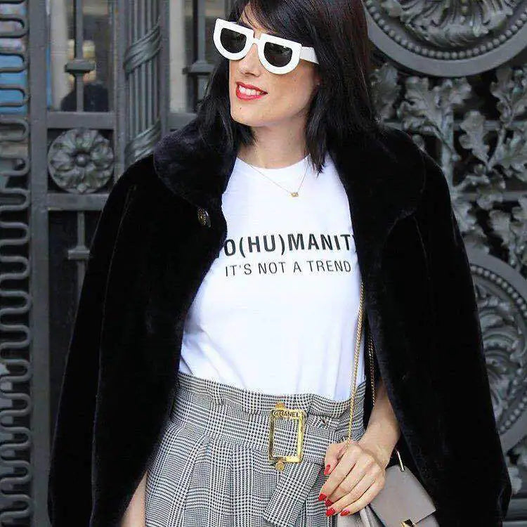 Retro Irregular Thick Frame Sunglasses S8045