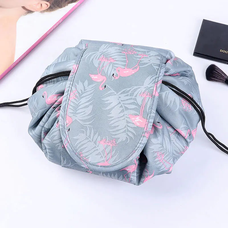 Women's Waterproof Travel Makeup Bag - Large Capacity