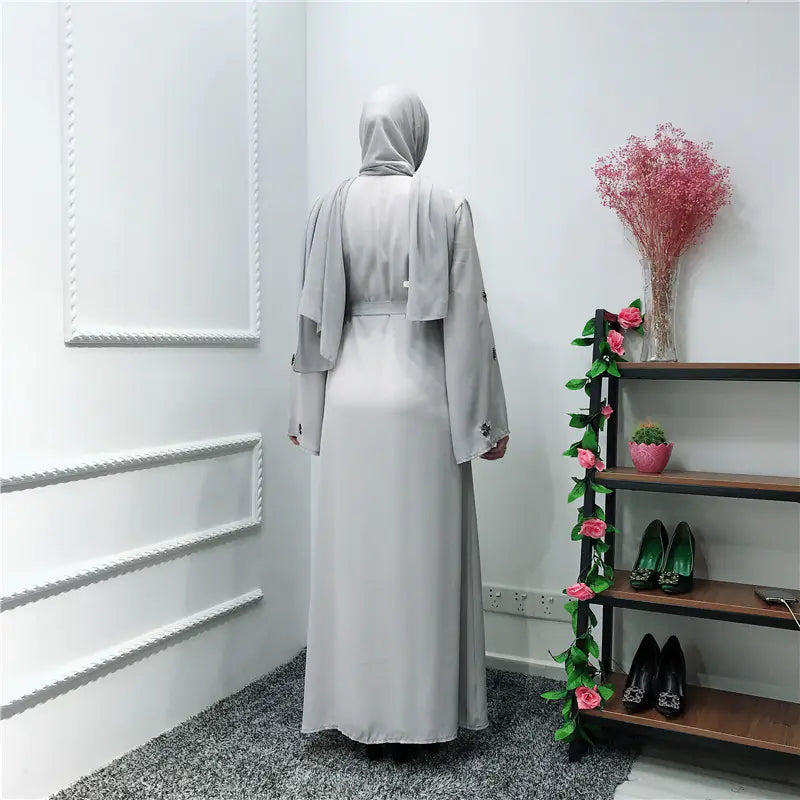 Fashion Dubai Handcrafted Embroidered Islamic Robe