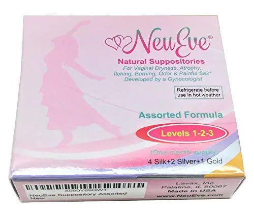 NeuEve Assorted Vaginal Moisturizers for <55 | for Vaginal Dryness Odor Atrophy and Painful Sex | Invented by OBGYN