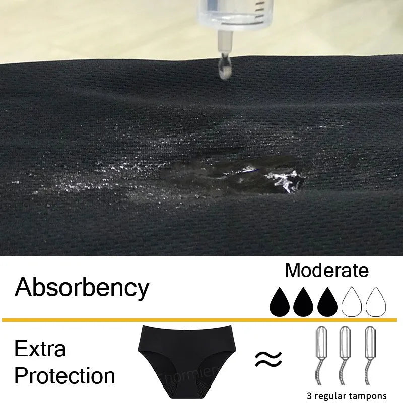 Seamless Four Layers Water Absorbent Underwear