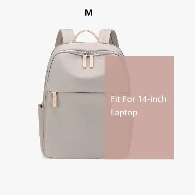 Stylish Waterproof Women's Laptop Backpack for Travel