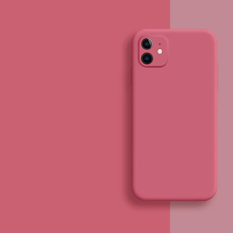 Liquid Silicone Anti-Drop Soft Mobile Case with Holes