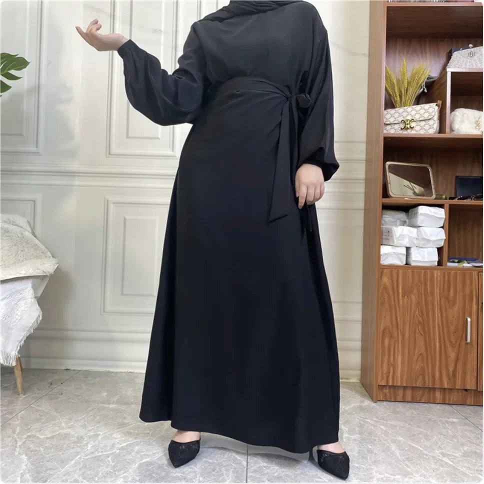 Women's Casual Long Sleeve Pocket Maxi Dress
