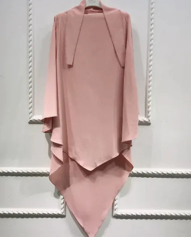 Muslim Headscarf, Solid Color, Smooth Plate