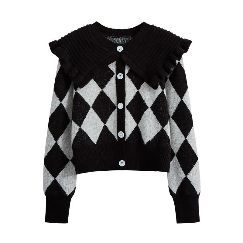 2023 Trendy Oversized Women's Knit Sweater for Fall