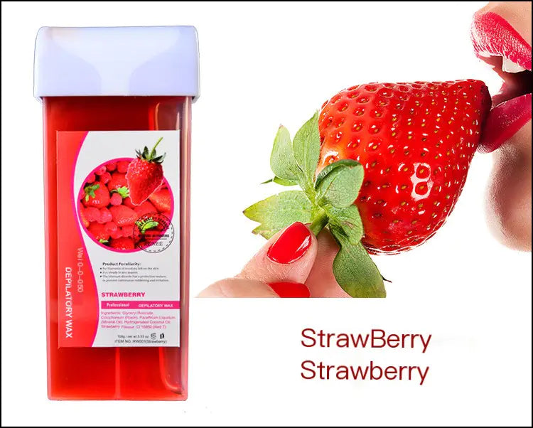 9-Flavor Honey Roll-On Wax Cartridge for Hair Removal