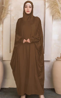 New Batwing Hijab Prayer Robe for Muslims