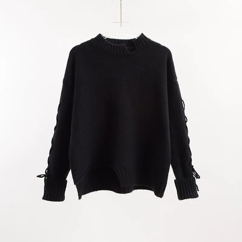 2023 Trendy Oversized Women's Knit Sweater for Fall