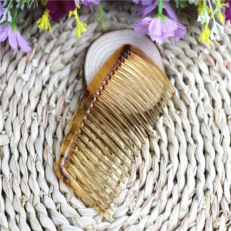 23-Tooth Plastic Hair Comb for DIY Hair Accessories