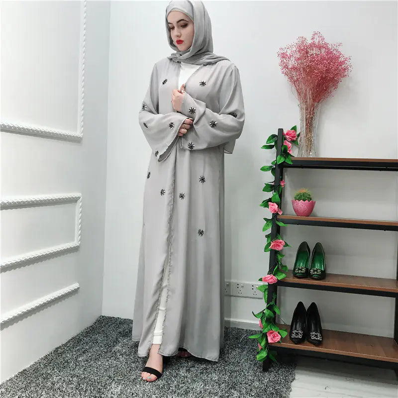 Fashion Dubai Handcrafted Embroidered Islamic Robe