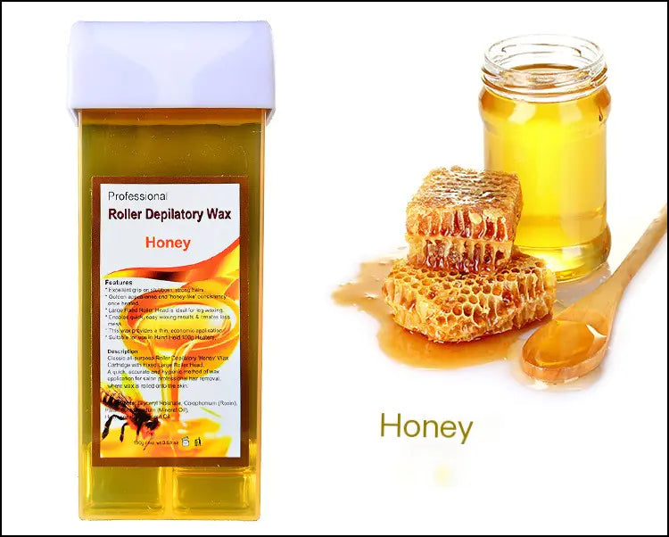 9-Flavor Honey Roll-On Wax Cartridge for Hair Removal