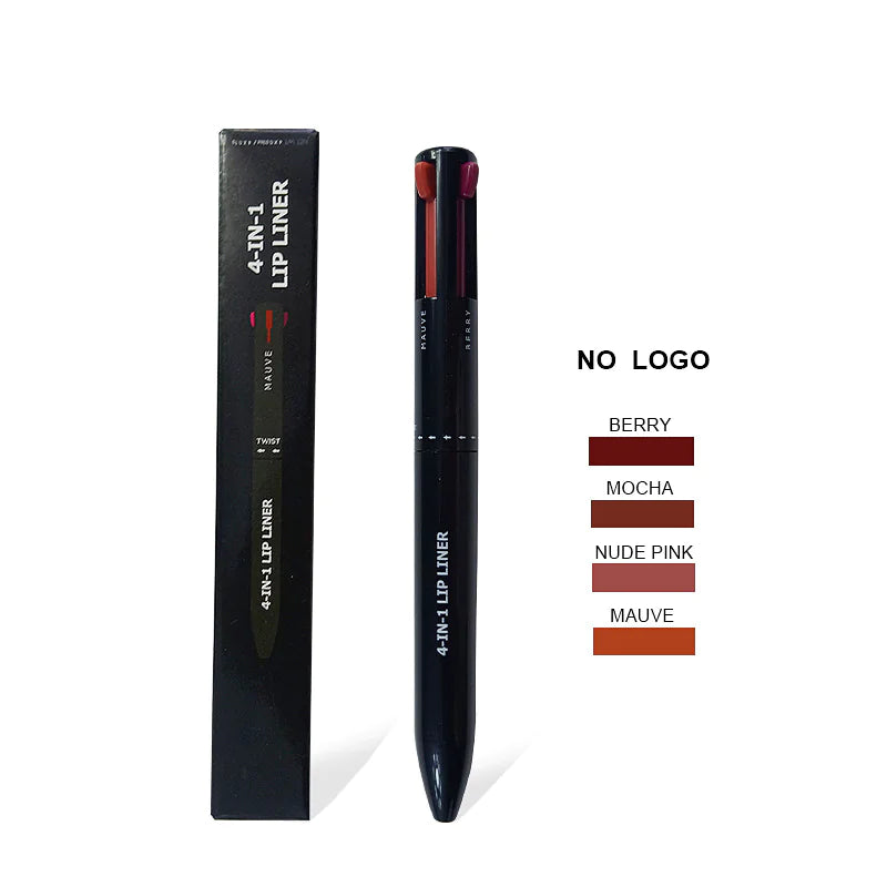 4-in-1 Waterproof Lip & Eyeliner Pencil