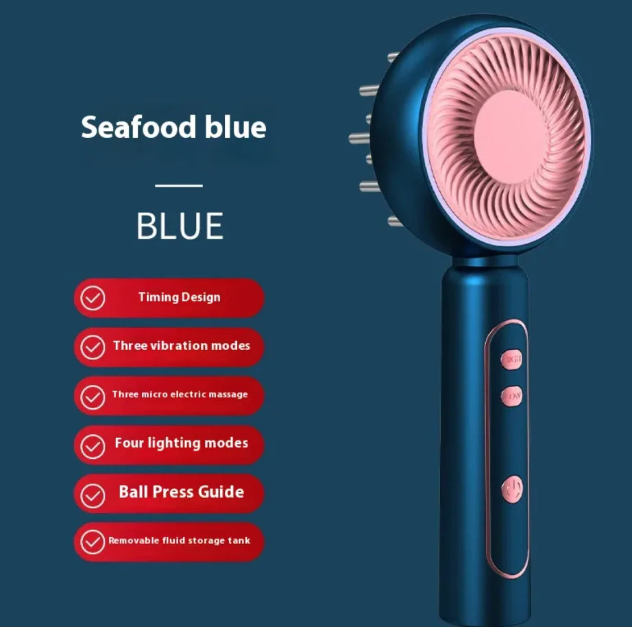 Electric Scalp Massager & Hair Care Comb