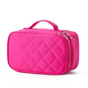 Women's Waterproof Double-Layer Travel Makeup Bag