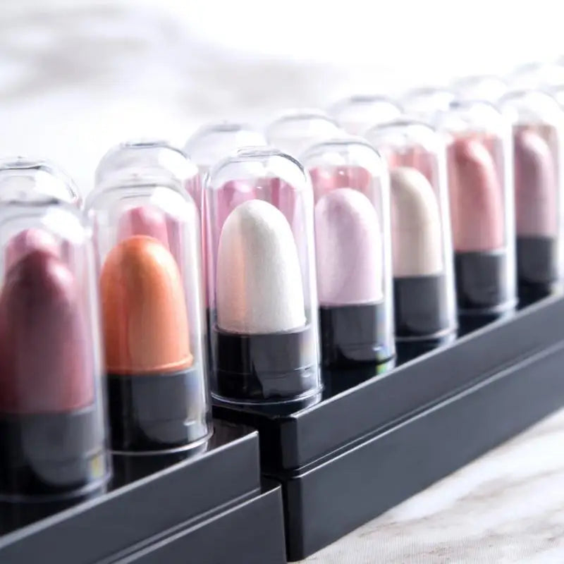 12pcs Eyeshadow Stick Set - Waterproof Glitter Pencils