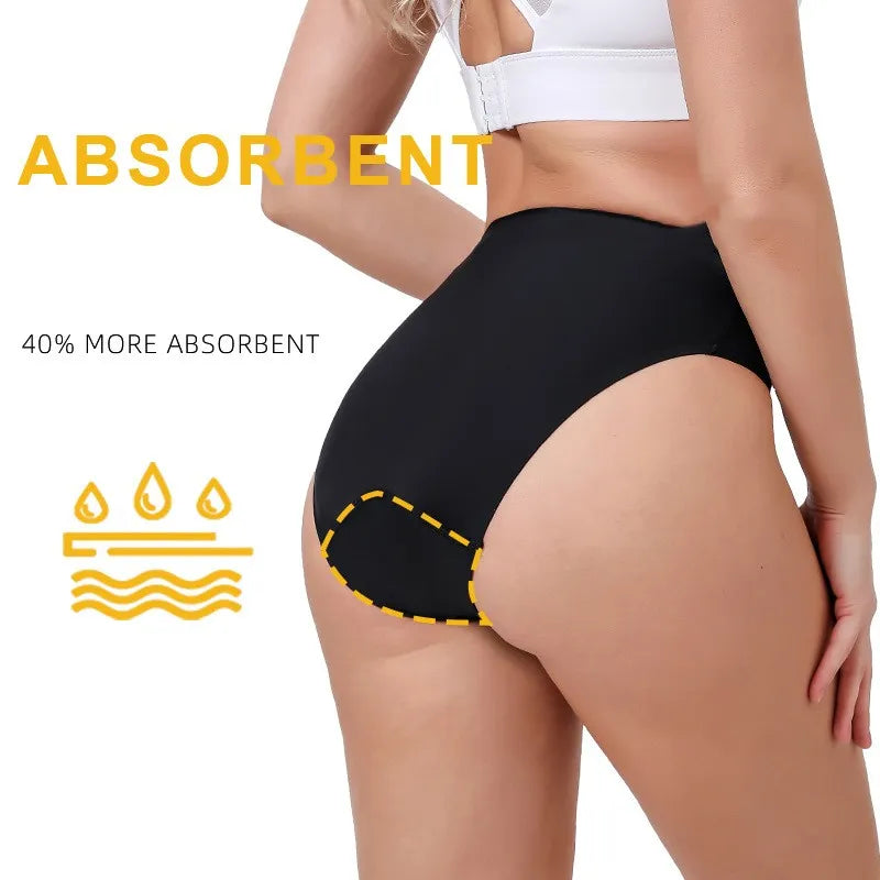 Seamless Four Layers Water Absorbent Underwear