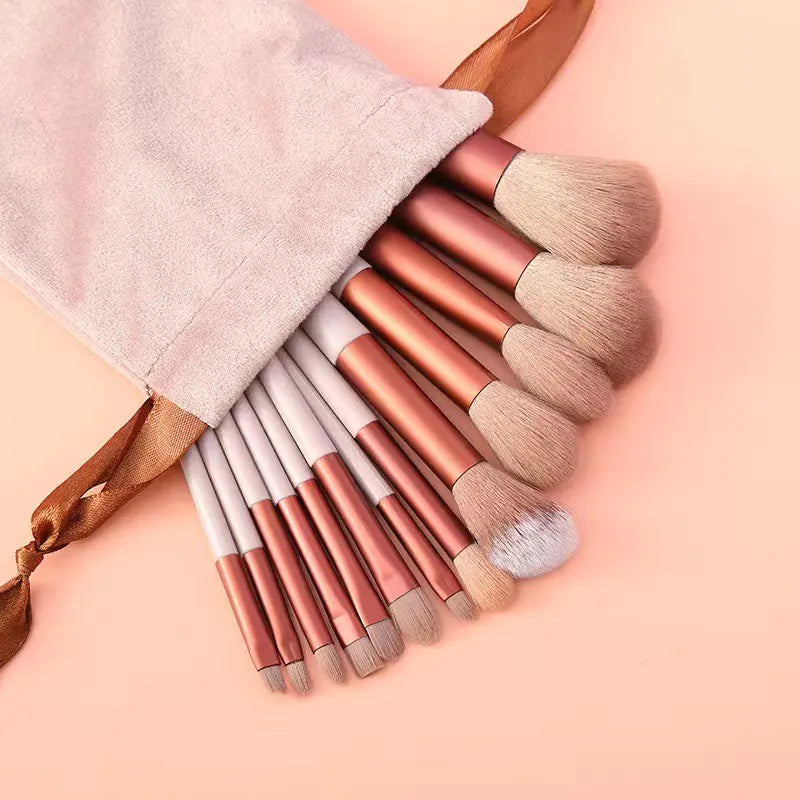 13pcs Professional Soft Makeup Brush Set for Beauty