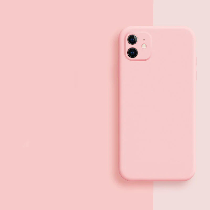 Liquid Silicone Anti-Drop Soft Mobile Case with Holes