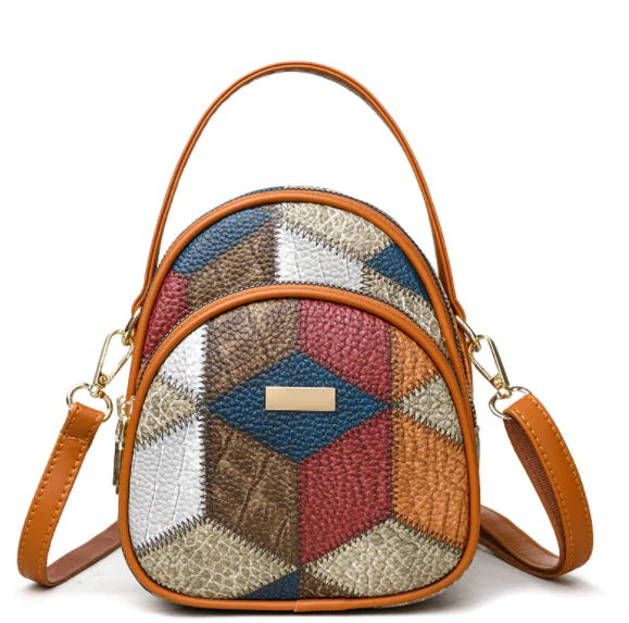 "Women's Leather Fashion Backpack for Summer Travel"