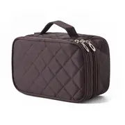 Women's Waterproof Double-Layer Travel Makeup Bag