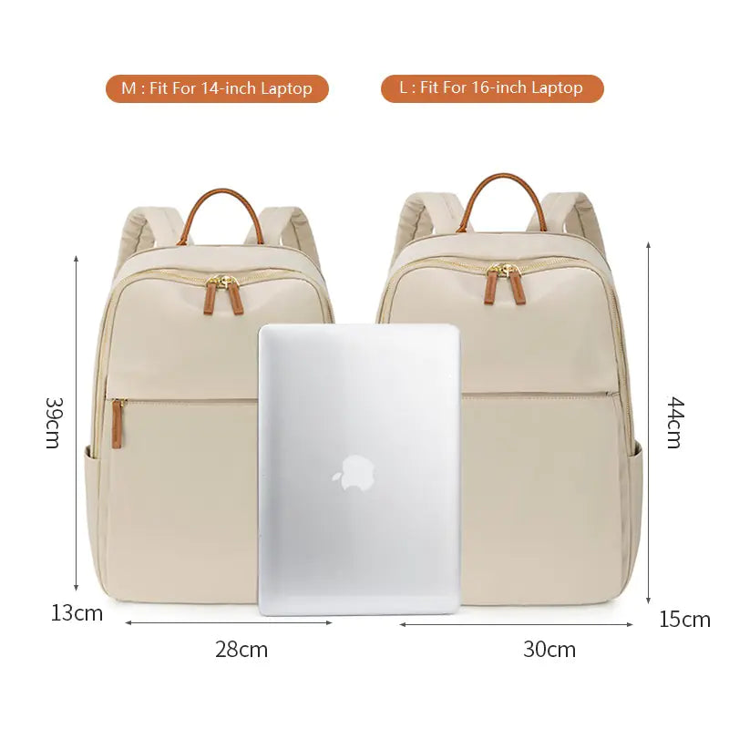 Stylish Waterproof Women's Laptop Backpack for Travel