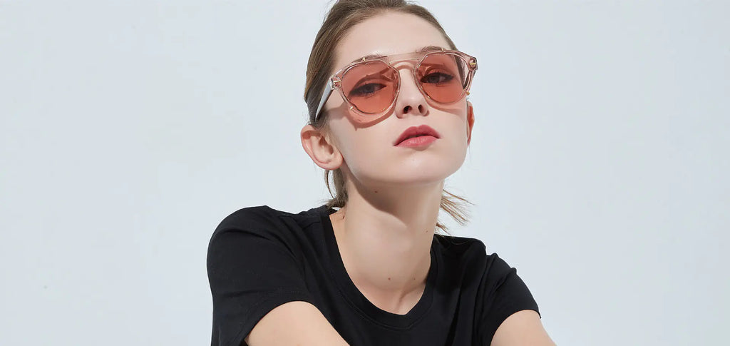 2019 Women's Retro Round Sunglasses Large Frame