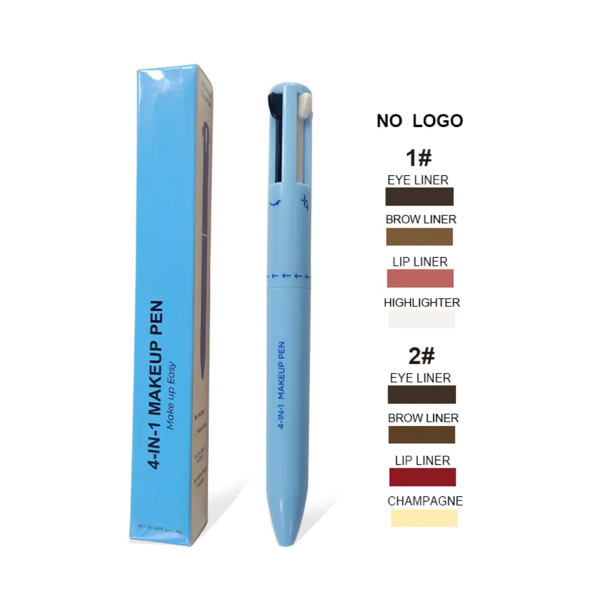 4-in-1 Eyeliner & Brow Pencil