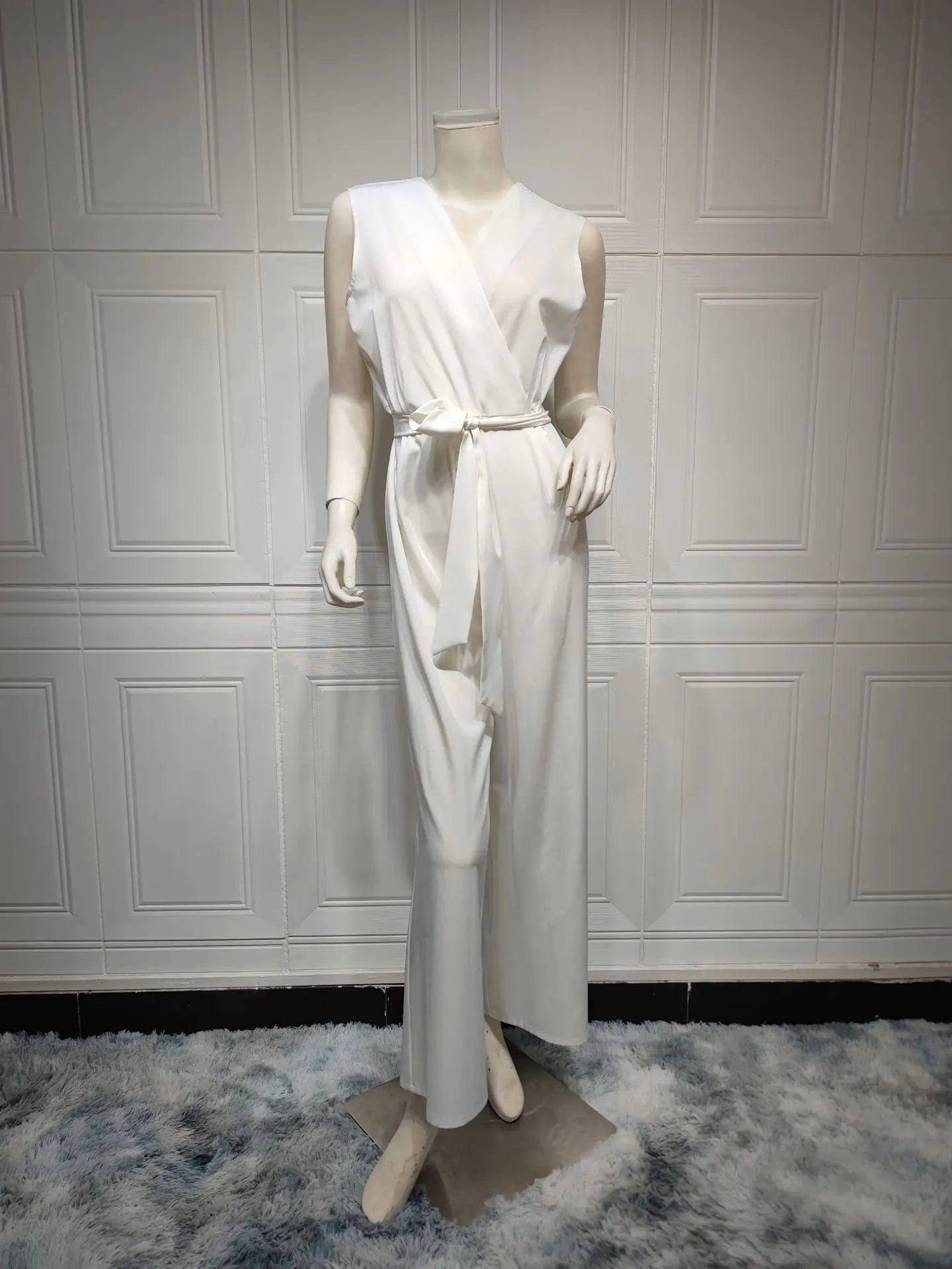 Muslim Chiffon Patchwork Cardigan Coat