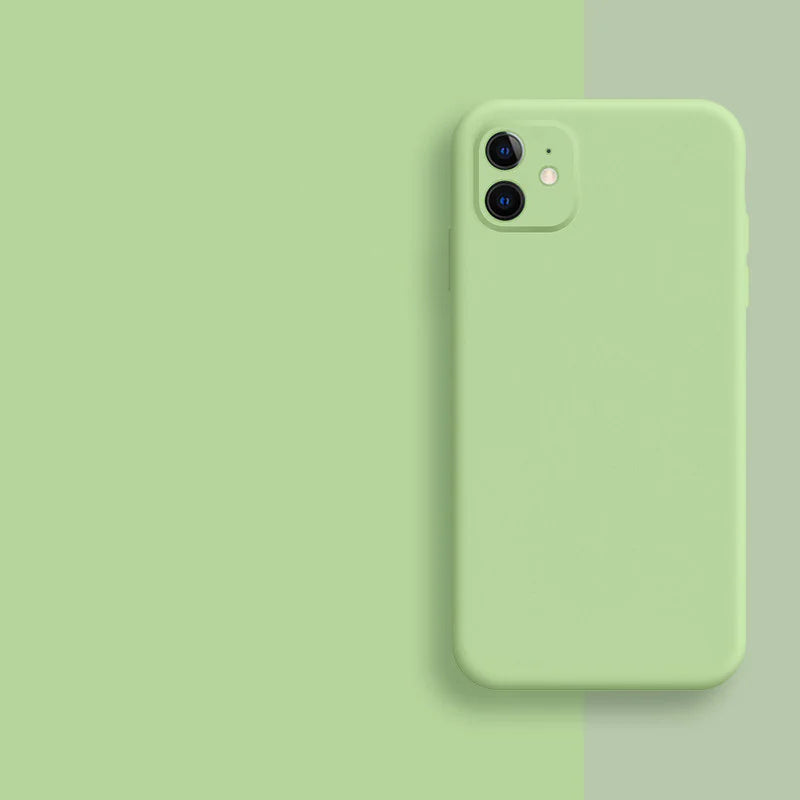 Liquid Silicone Anti-Drop Soft Mobile Case with Holes