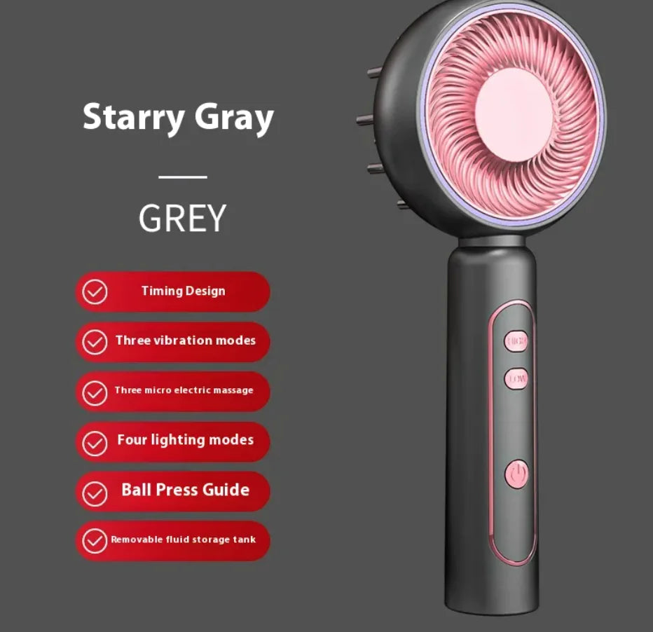 Electric Scalp Massager & Hair Care Comb